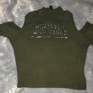 Turtle neck crop top 🐢